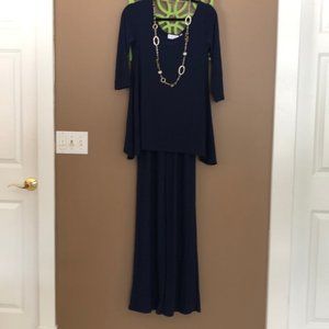 Attitudes by Renee Navy Blue One Piece Size XS NWT